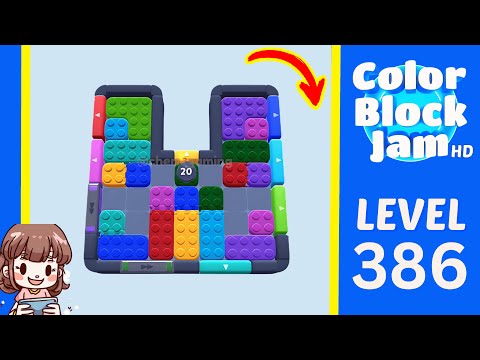 Color Block Jam Level 386 Solution Walkthrough