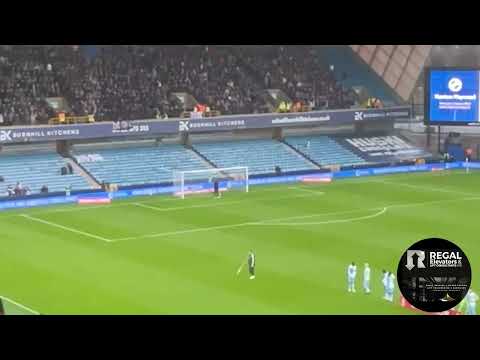 MILLWALL V CRYSTAL PALACE- A SOLD OUT DEN SINGS LET EM COME!! #millwall #crystalpalace #facup