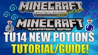 Minecraft Xbox 360 & PS3: TU14 NEW Potions Of invisibility & Night Vision (TUT/GUIDE)