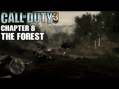 Call of Duty 3 Chapter 8: The Forest - Full Gameplay Walkthrought