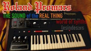 Video thumbnail for ROLAND PROMARS // Compuphonic MRS-2 // The Original by LESINDES