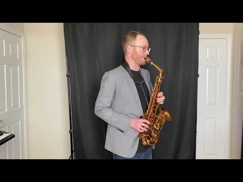 OkMEA 2022-23 ALL SAXOPHONES ETUDE, p.13 Selected Studies, Ferling 8 (ed. Mule), on Alto Saxophone