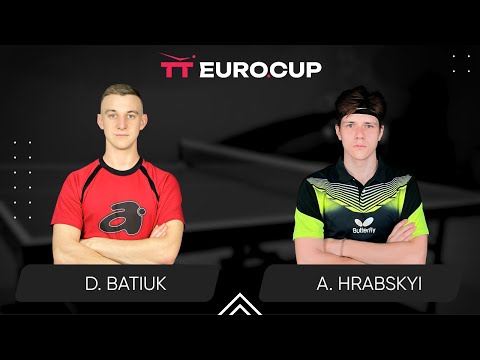 11:10 Dmytro Batiuk  - Andrii Hrabskyi 09.10.2024 TT Euro.Cup Ukraine MASTER. TABLE 3
