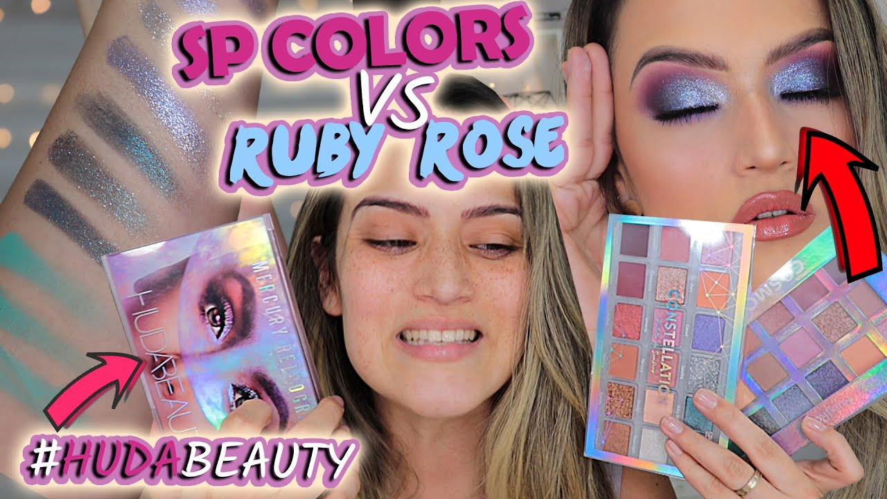 Watch Now DUPE Baratinho da Mercury Retrograde HUDA BEAUTY | SPCOLORS vs RUBYROSE DUPE Baratinho da Mercury Retrograde HUDA BEAUTY | SPCOLORS vs RUBYROSE