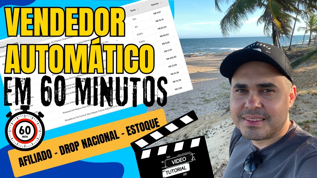 Alguns me geram R$273,00 de lucro! Crie seu VENDEDOR AUTOMÁTICO em 60 minutos! Shopee  Mercado Livre