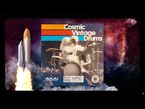 Open Soul Audio Presents Cosmic Vintage Drums | Akai Pro MPC Expansion