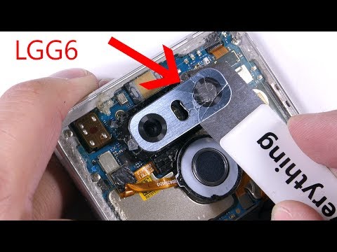 LGG6 割れたカメラレンズ交換動画 (LGG6 Cracked Camera Lens Replacement Video)