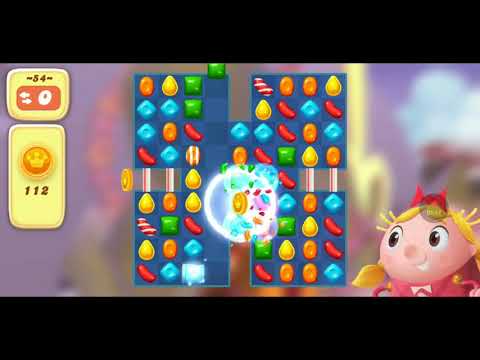 Candy Crush Tales Levels 54 and 55 ~ FULL STORY ~ Straighten Out The Track