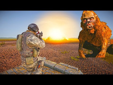 3,000,000 Zombies & Orcs Attacks Military Force for the Palace  ! Ultimate Epic Battle Simulator 2