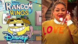 Tilly and Cricket Call Raven Symoné! | Holidays Unwrapped | Random Rings | Disney Channel