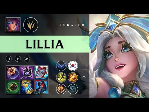 Lillia Jungle vs Zac - KR Diamond Patch 25.22