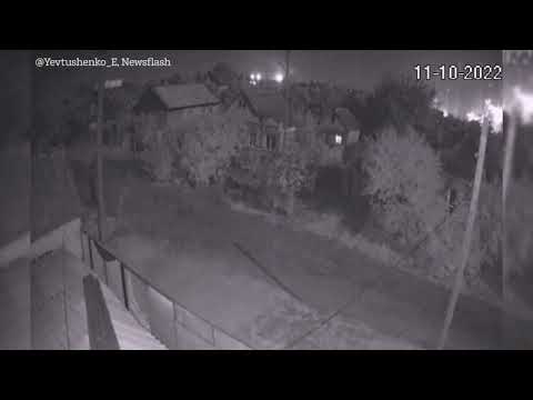 shelling in nikopol last night capture in live cameras