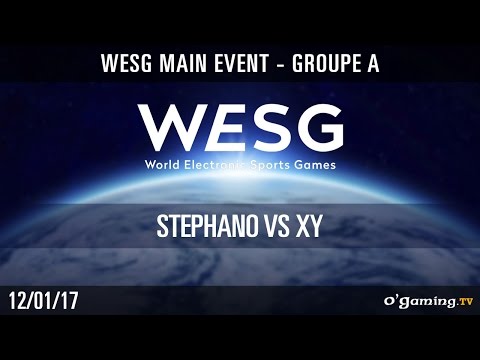 Stephano vs XY ZvT - WESG Main Event - Groupe A - Stracraft II