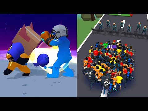 Jelly Runner 3D Level 232 - 234 vs Zombie Horde Run 3D Level 30 - 33 Max Game All Level New Update