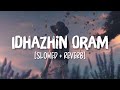 Idhazhin Oram Slowed Reverb Song Lyrics Ajeesh Anirudh Ravichander