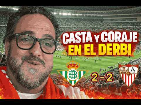 🔴 ¡ORGULLO NERVIONENSE EN EL DERBI! | Betis 2-2 Sevilla FC en La Cartuja | ¡Así lo viví!