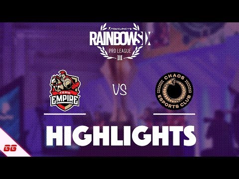Team Empire vs Chaos | R6 Pro League S10 Highlights