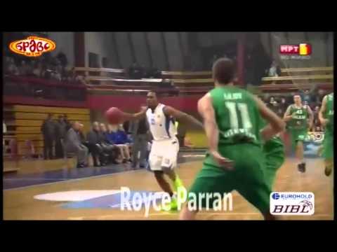 Royce Parran amazing assist vs BC Balkan