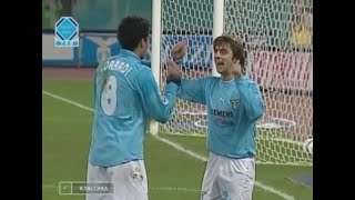 Download lagu Claudio Lopez & Bernardo Corradi - Asereje goal celebration mp3
