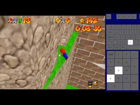 Super Mario 74 OW2 hidden in the hole in 9.06