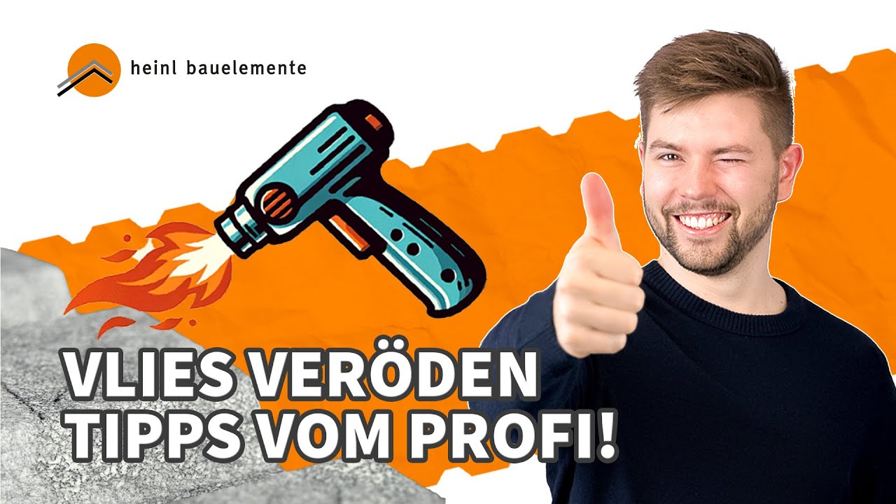 Antikondensvlies fachgerecht veröden