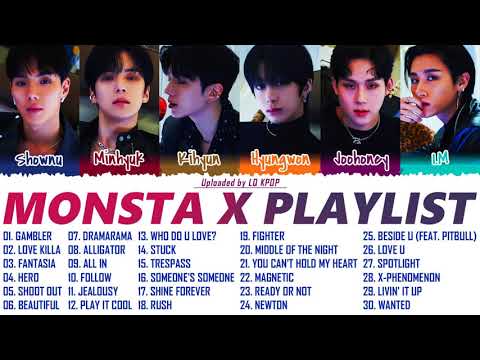 MONSTA X BEST SONGS [PLAYLIST FOR MOTIVATION AND CHEER UP]