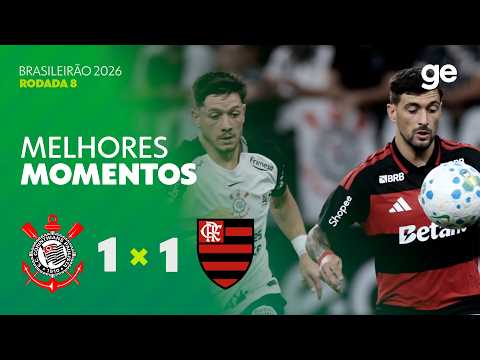 Gols e lances de Corinthians x Flamengo
