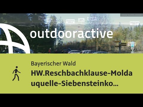Wanderung im Bayerischen Wald: HW.Reschbachklause-Moldauquelle-Siebensteinkopf- 2020-11-06