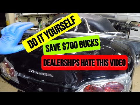 Fix loose Honda Goldwing Trunk BROKEN