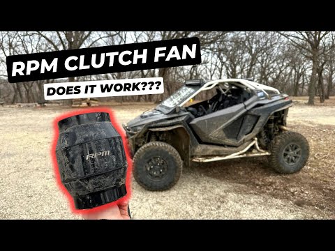 Do Clutch Fans for Your UTV actually work? - RPM Powersports Clutch Fan Test!