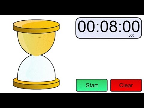 8 Minutes- Sand Timer