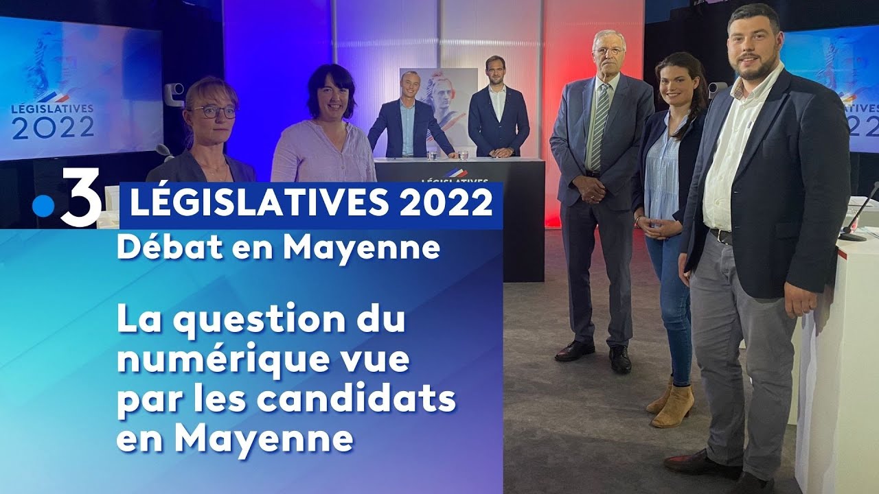 Législatives 2022 : la question du numérique vue par les candidats en Mayenne