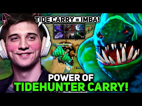 ARTEEZY test the POWER of TIDEHUNTER CARRY!