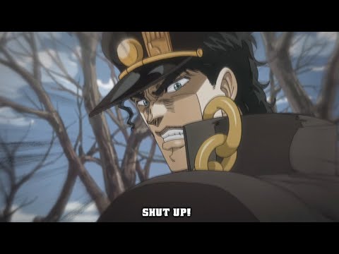Jotaro disrespecting women for 4 minutes straight.
