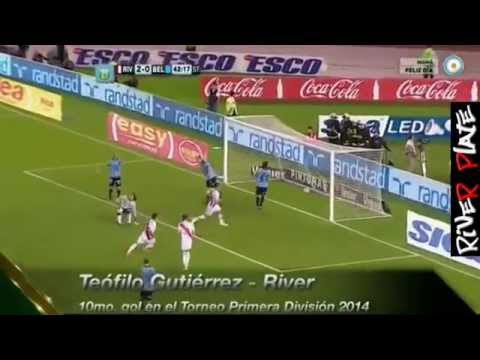 Todos Los Goles de River Plate en el Torneo de Transición 2014