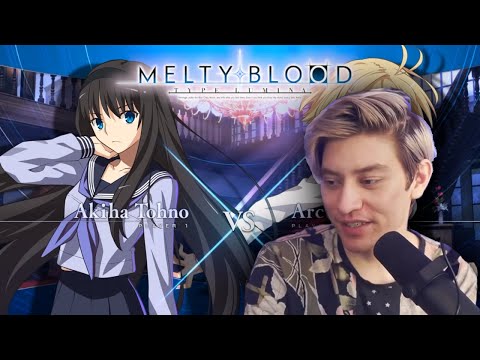 Leffen Reacts to New Melty Blood Gameplay