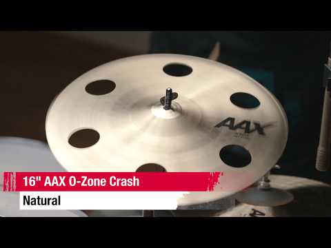 Sabian AAX 16" O-Zone Crash Natural Finish - Get it from Cymbal House