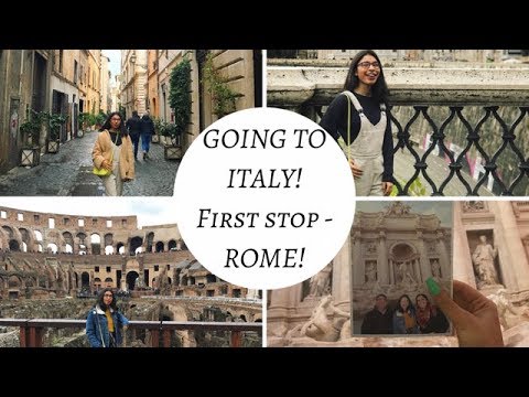GOING TO ROME! ITALY TRIP 2018! TRAVEL VLOG/GUIDE