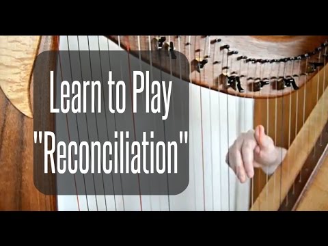 HARP LESSON | How to play "The Reconciliation Reel" by ear! Tune Tutor #1 Fast Reel Video