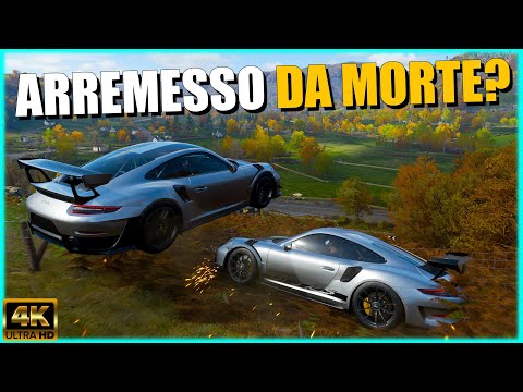 FIZERAM UM ARREMESSO DA M0RTE DENTRO DA CORRIDA - FORZA HORIZON 4 [4K 60FPS]