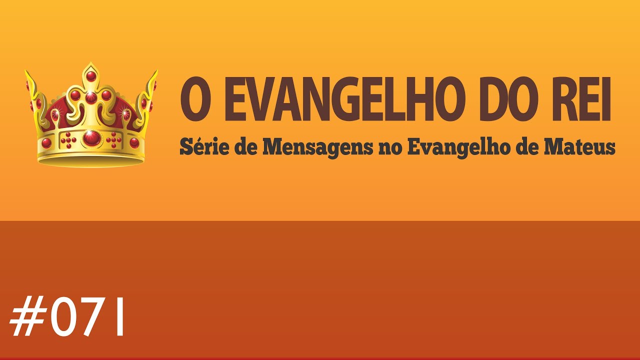 O Sinal de Jonas (Mt 12.38-50) | Rev. Alan Kleber Rocha | O Evangelho do Rei #71