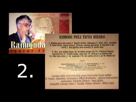 Raimonds Pauls - skaisti dziedi, lakstīgala