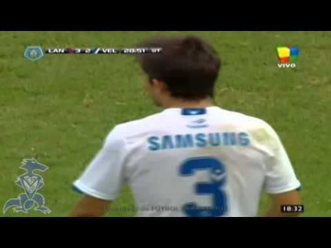 GOL | Lanus 3 Vs Velez 2 - T Final 2014 - Fecha 04 - PAPA