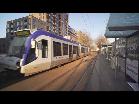 The Netherlands, Den Haag, Tram stop Monstersestraat