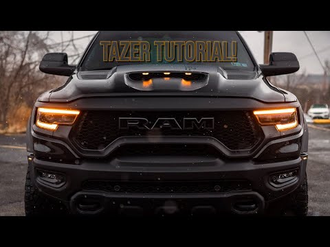 FIX what Dodge MESSED up! Tazer DT Tutorial for the RAM TRX! Customize EVERYTHING!