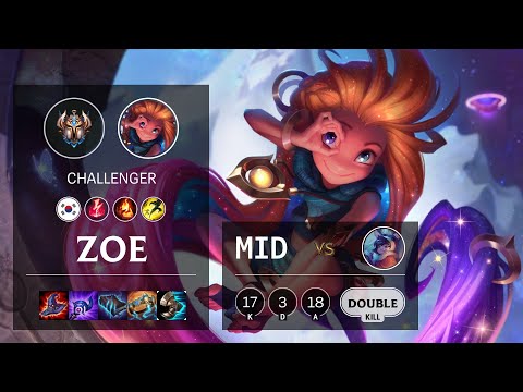 Zoe Mid vs Nunu & Willump - KR Challenger Patch 10.14