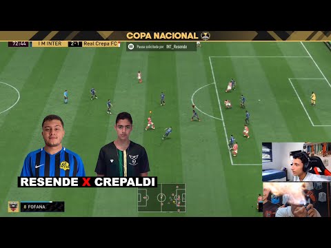 RESENDE ENFRENTA O CREPALDI NA SEMIFINAL DA COPA NACIONAL COM COMENTÁRIOS DO PAIVINHA | GOLS