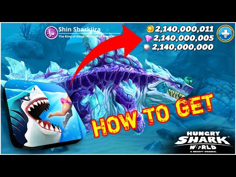 Как получить неограниченное количество монет, драгоценных камней и жемчуга в Hungry Shark World [...