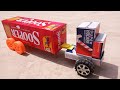 How To Make Matchbox Container Truck Make At Home DIY Toy Truck