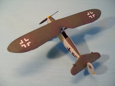 HELLER 1/72 Focke Wulf Fw 56 Stösser - A Build In Pictures